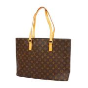 Louis Vuitton Vintage Pre-owned Canvas louis-vuitton-vskor Brown, Dam