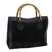 Gucci Vintage Pre-owned Mocka gucci-vskor Black, Dam