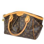 Louis Vuitton Vintage Pre-owned Canvas louis-vuitton-vskor Brown, Dam