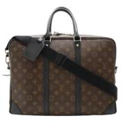 Louis Vuitton Vintage Pre-owned Canvas louis-vuitton-vskor Brown, Dam