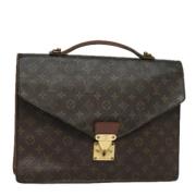 Louis Vuitton Vintage Pre-owned Canvas louis-vuitton-vskor Brown, Dam