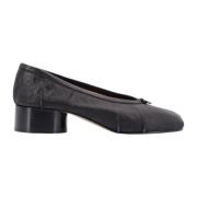 Maison Margiela Ikoniska Tabi Läder Ballerinaskor Black, Dam