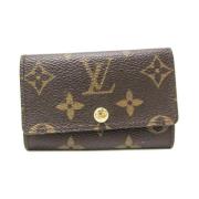 Louis Vuitton Vintage Pre-owned Tyg nyckelhllare Brown, Dam