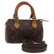 Louis Vuitton Vintage Pre-owned Canvas louis-vuitton-vskor Brown, Dam