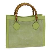 Gucci Vintage Pre-owned Mocka gucci-vskor Green, Dam