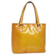 Louis Vuitton Vintage Pre-owned Laeder louis-vuitton-vskor Beige, Dam