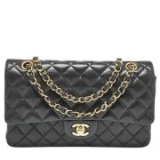 Chanel Vintage Pre-owned Laeder chanel-vskor Black, Dam