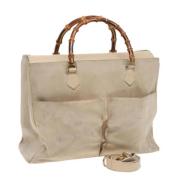 Gucci Vintage Pre-owned Mocka gucci-vskor Beige, Dam