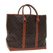 Louis Vuitton Vintage Pre-owned Canvas louis-vuitton-vskor Brown, Dam