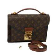 Louis Vuitton Vintage Pre-owned Canvas louis-vuitton-vskor Brown, Dam