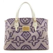 Louis Vuitton Vintage Pre-owned Canvas louis-vuitton-vskor Purple, Dam