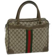 Gucci Vintage Pre-owned Laeder gucci-vskor Beige, Dam