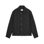 Maison Kitsuné Italiensk kragejacka med klämma Black, Herr