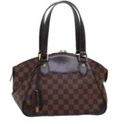 Louis Vuitton Vintage Pre-owned Canvas louis-vuitton-vskor Brown, Dam