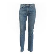 Jeckerson Slim Fit Jeans med 5 Fickor Blue, Herr