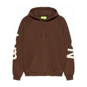 New Amsterdam Surf Association Brun Logo Line Hoodie Bomull Brown, Her...