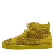 Christian Louboutin Pre-owned Pre-owned Mocka sneakers Yellow, Herr