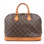 Louis Vuitton Vintage Pre-owned Laeder handvskor Brown, Dam