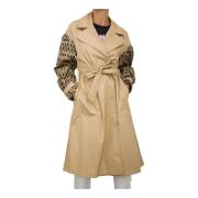 Karl Lagerfeld broderi kappa Beige Beige, Dam