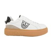 Pinko Vita Sneakerskor White, Dam