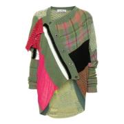 Vivienne Westwood Multifärgad Patchwork Highlander Cardigan Sweater Mu...