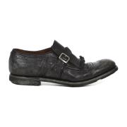 Church's Svarta Mocka Munk Skor med Brogue Black, Herr