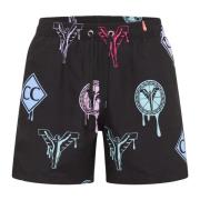 Carlo Colucci Sportiga Beachvolleyboll Surf Simma Shorts Multicolor, H...