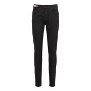 Carlo Colucci Unika Twillstoff Cazzato Platta Jeans Black, Herr