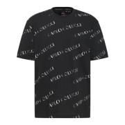 Carlo Colucci D`Aurelio Oversize T-Shirt Black, Herr