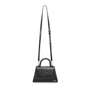 Gestuz Elegant Croco Väska Svart Black, Dam