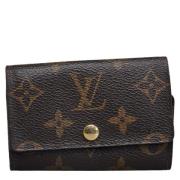 Louis Vuitton Vintage Pre-owned Canvas nyckelhllare Brown, Dam