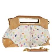 Louis Vuitton Vintage Pre-owned Canvas handvskor White, Dam