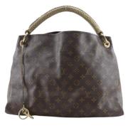 Louis Vuitton Vintage Pre-owned Canvas louis-vuitton-vskor Brown, Dam