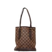 Louis Vuitton Vintage Pre-owned Canvas louis-vuitton-vskor Brown, Dam