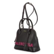 Balenciaga Vintage Pre-owned Laeder axelremsvskor Black, Dam