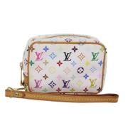 Louis Vuitton Vintage Pre-owned Canvas necessrer White, Dam