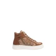 Alviero Martini 1a Classe Bruna Sneakers med Geo Classic Print Brown, ...