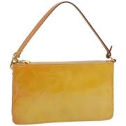 Louis Vuitton Vintage Pre-owned Laeder louis-vuitton-vskor Yellow, Dam