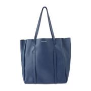 Balenciaga Vintage Pre-owned Laeder balenciaga-vskor Blue, Dam