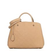 Louis Vuitton Vintage Pre-owned Laeder louis-vuitton-vskor Beige, Dam