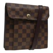 Louis Vuitton Vintage Pre-owned Canvas louis-vuitton-vskor Brown, Dam