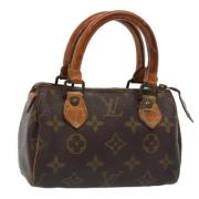 Louis Vuitton Vintage Pre-owned Canvas louis-vuitton-vskor Brown, Dam