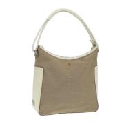 Gucci Vintage Pre-owned Canvas handvskor Beige, Dam