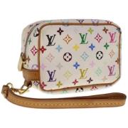 Louis Vuitton Vintage Pre-owned Canvas necessrer White, Dam