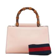 Gucci Vintage Pre-owned Laeder gucci-vskor Pink, Dam