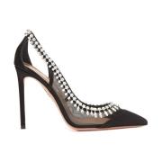 Aquazzura Elegant High Heel Pumps Black, Dam