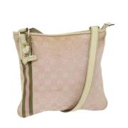 Gucci Vintage Pre-owned Canvas gucci-vskor Pink, Dam