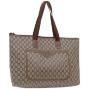 Gucci Vintage Pre-owned Laeder gucci-vskor Beige, Dam