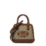 Gucci Vintage Pre-owned Canvas gucci-vskor Beige, Dam