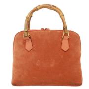 Gucci Vintage Pre-owned Mocka gucci-vskor Orange, Dam